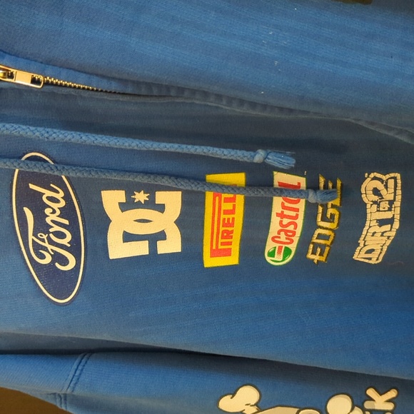 SOLD check out my black1 RARE XL DC brand Monster energy Ken Block hoody Zip Up - Picture 10 of 11